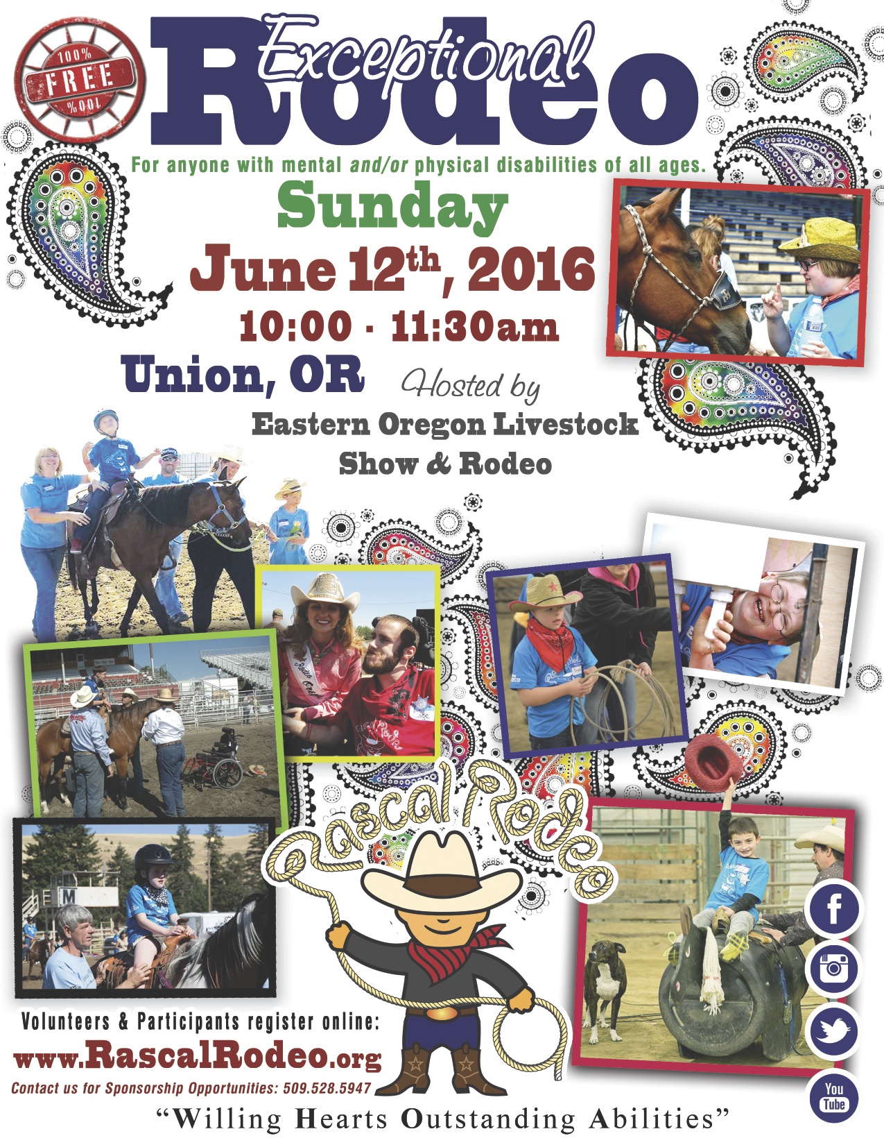2016 Rascal Rodeo Union Oregon