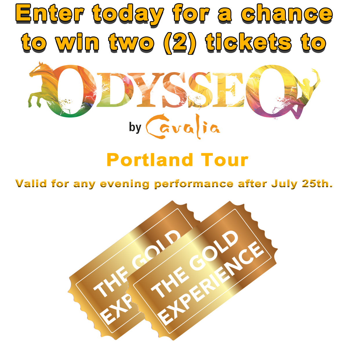 Cavalia ticket giveaway 1200 The Northwest Horse Source