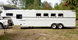 kate-lq-trailer-left For Sale 2006 Trails West Living Quarters 4 Horse Trailer $20k OBO