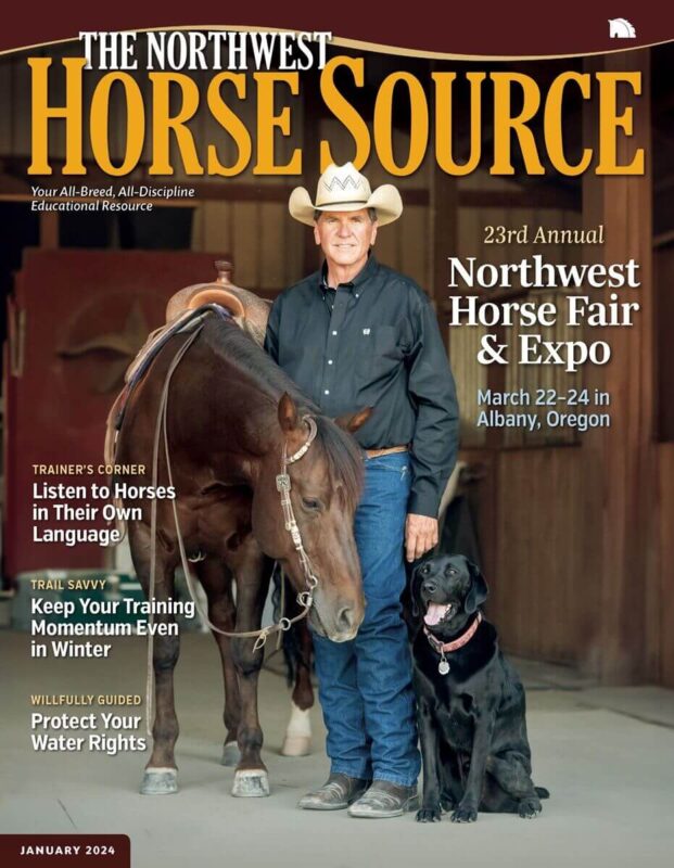 Northwest Horse Source Magazine's January 2024 Issue IS HERE!
