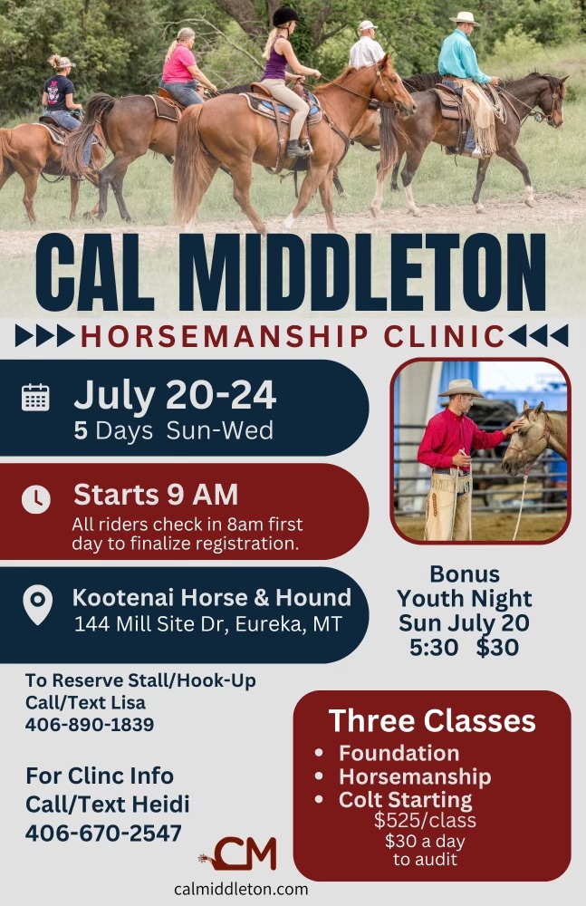 Cal Middleton Horsemanship Clinic