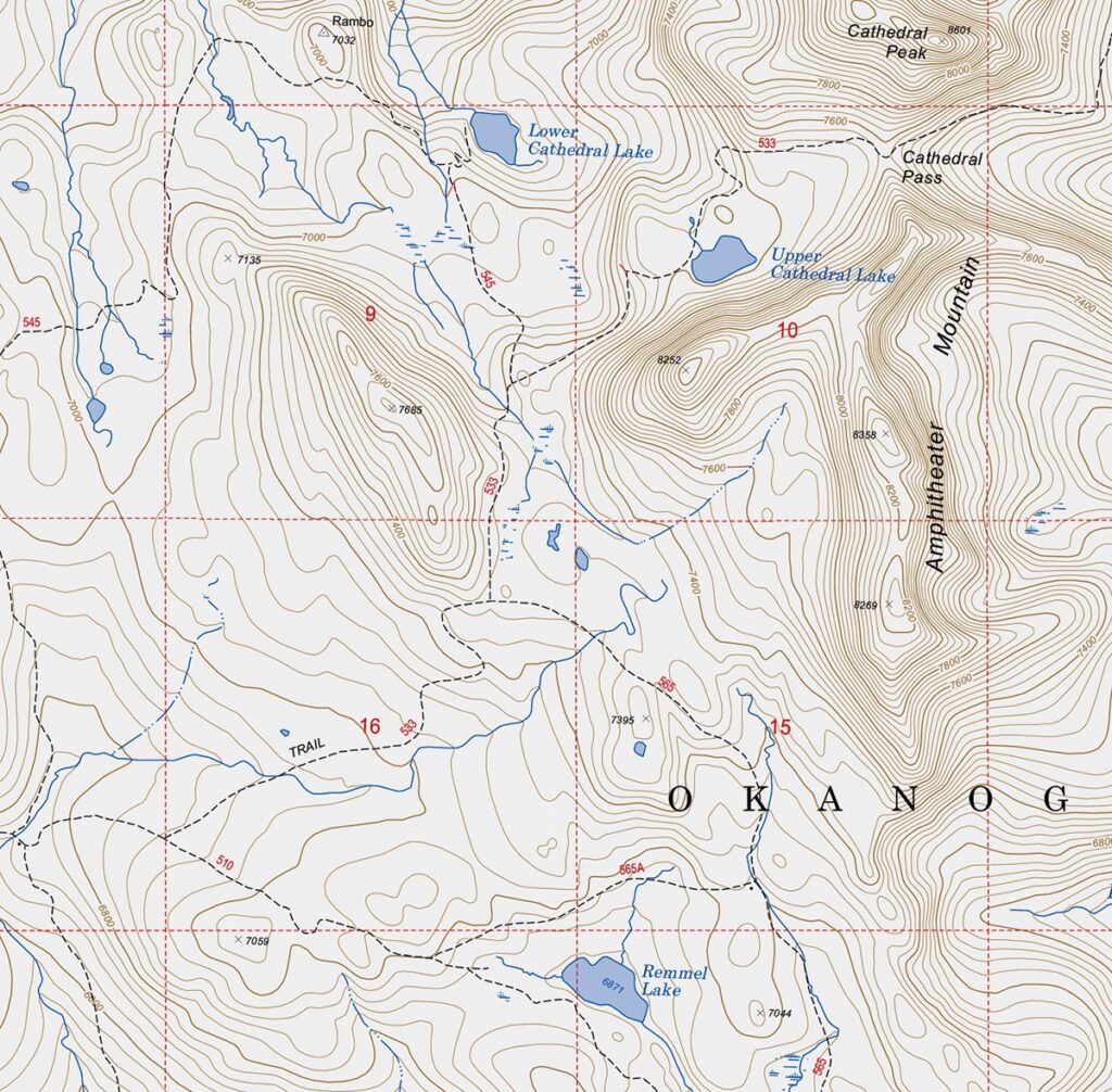 topo maps