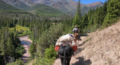 In the backcountry