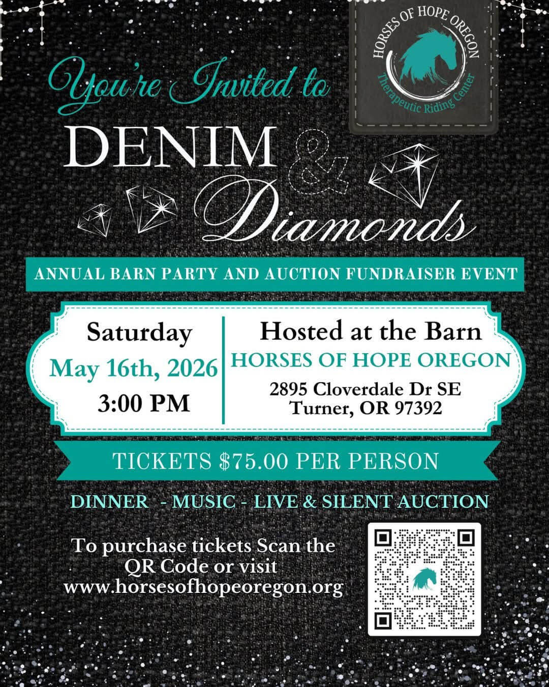 Denim & Diamonds Fundraiser