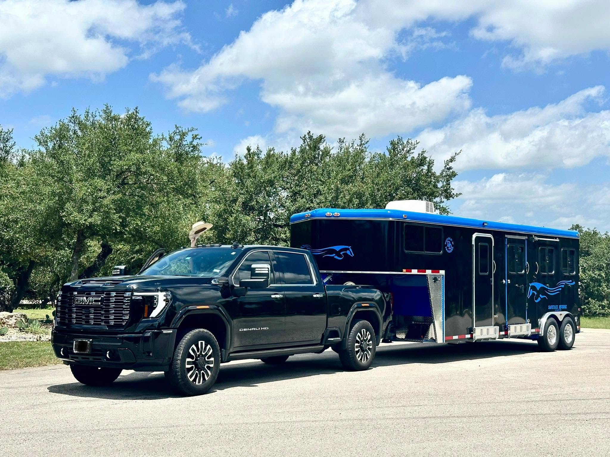 Truck trailer hauling